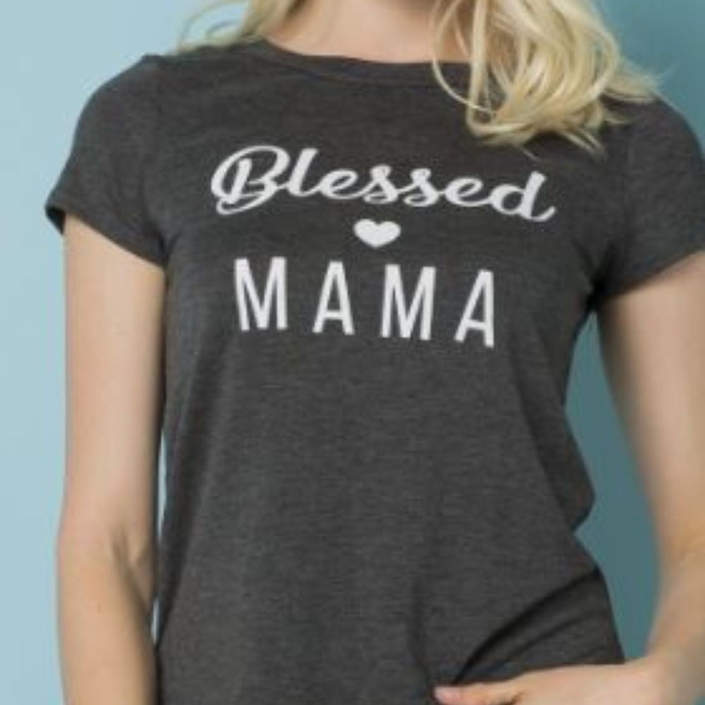 Blessed Mama T-Shirt - Picture 1 of 2